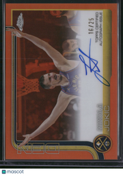 Nikola Jokic 2025 Topps Chrome #TCA2-NJ Orange Refractor /25