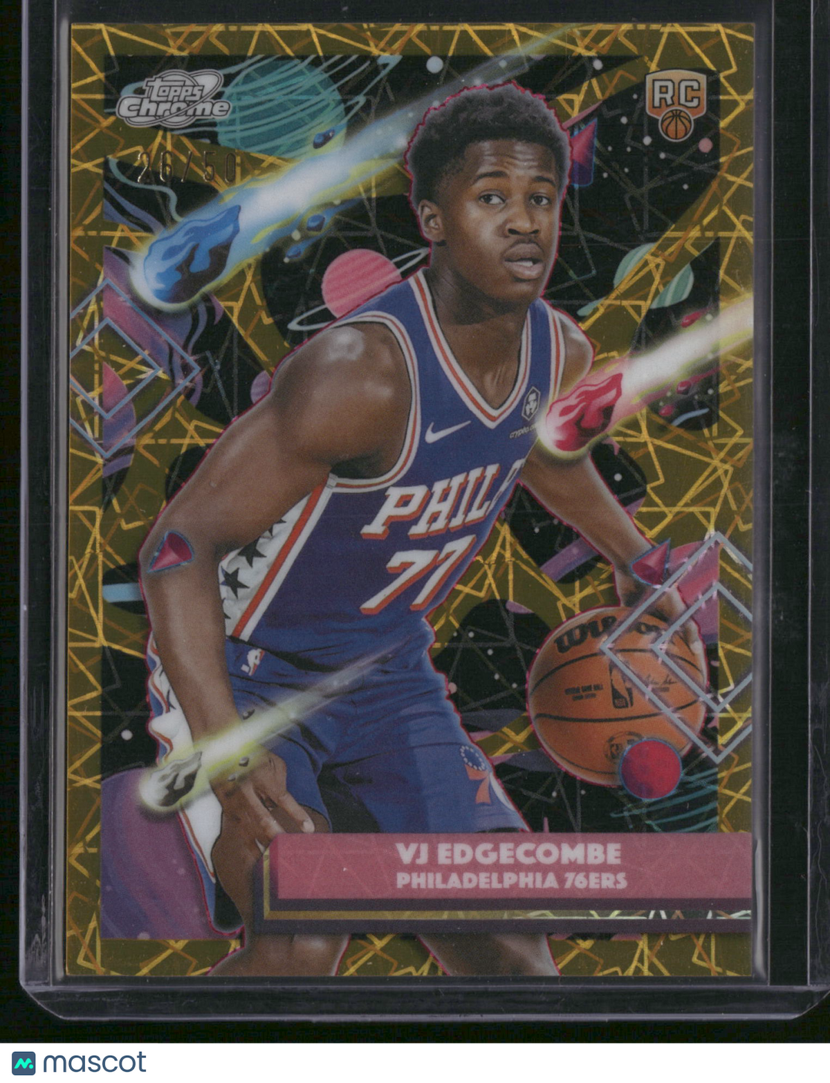 VJ Edgecombe 2026 Topps Chrome #35 /503 RC