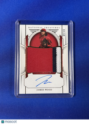 James Wood 2024 Panini National Treasures #PMS-JW /49 Patch Memorabilia