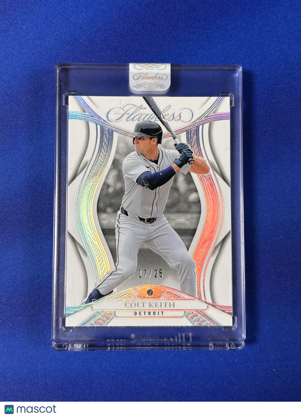 Colt Keith 2025 Panini Flawless #56 /25 Diamond