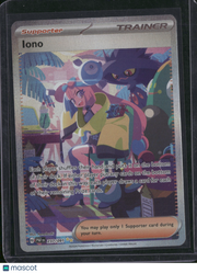 2024 Paldean Fates Iono Holo Secret Rare FA SAR #237/91