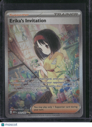 2023 Scarlet & Violet 151 Erika's Invitation Holo Secret Rare FA SAR #203/165