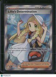 2025 Mega Evolution Lillie's Determination Holo Secret Rare FA #169/132