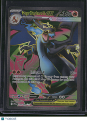 2025 Mega Evolution – Phantasmal Flames Mega Charizard X EX Etched Secret Rare SAR #109/94