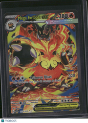 2026 Mega Evolution – Ascended Heroes Mega Emboar EX Secret Rare SAR #273/217