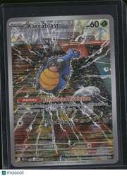 2025 Scarlet & Violet Black Bolt Karrablast Holo Secret Rare #94/86