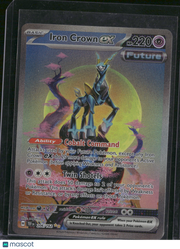 2024 Temporal Forces Iron Crown EX Holo Secret Rare SAR #206/162