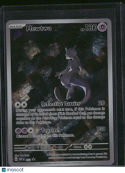 2023 Scarlet & Violet 151 Mewtwo Holo Black Star Promo #SVP EN 052