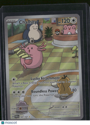 2024 Twilight Masquerade Chansey Holo Secret Rare #187/167