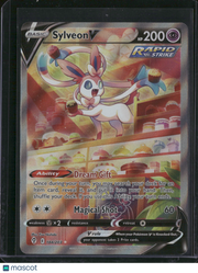 2021 Evolving Skies Sylveon V Holo Ultra Rare SR FA #184/203