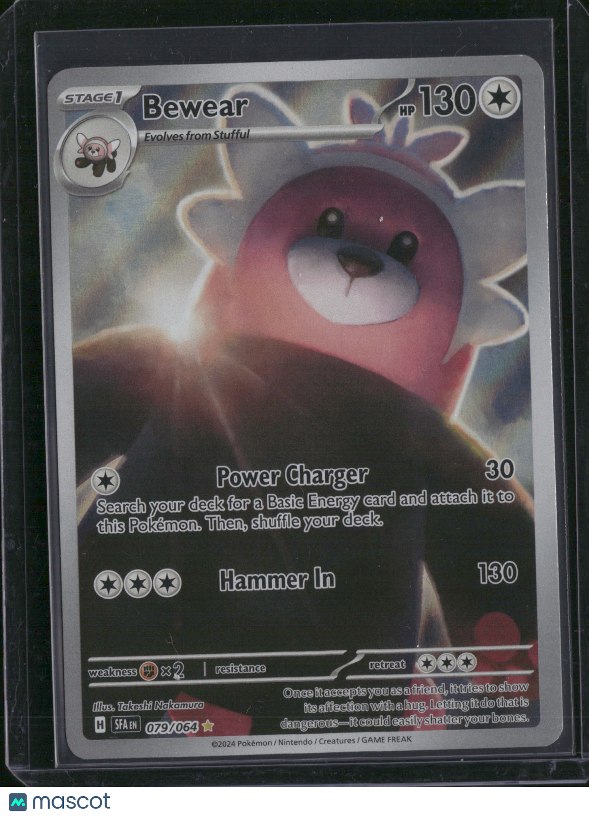 2024 Shrouded Fable Bewear Holo Secret Rare #79/64