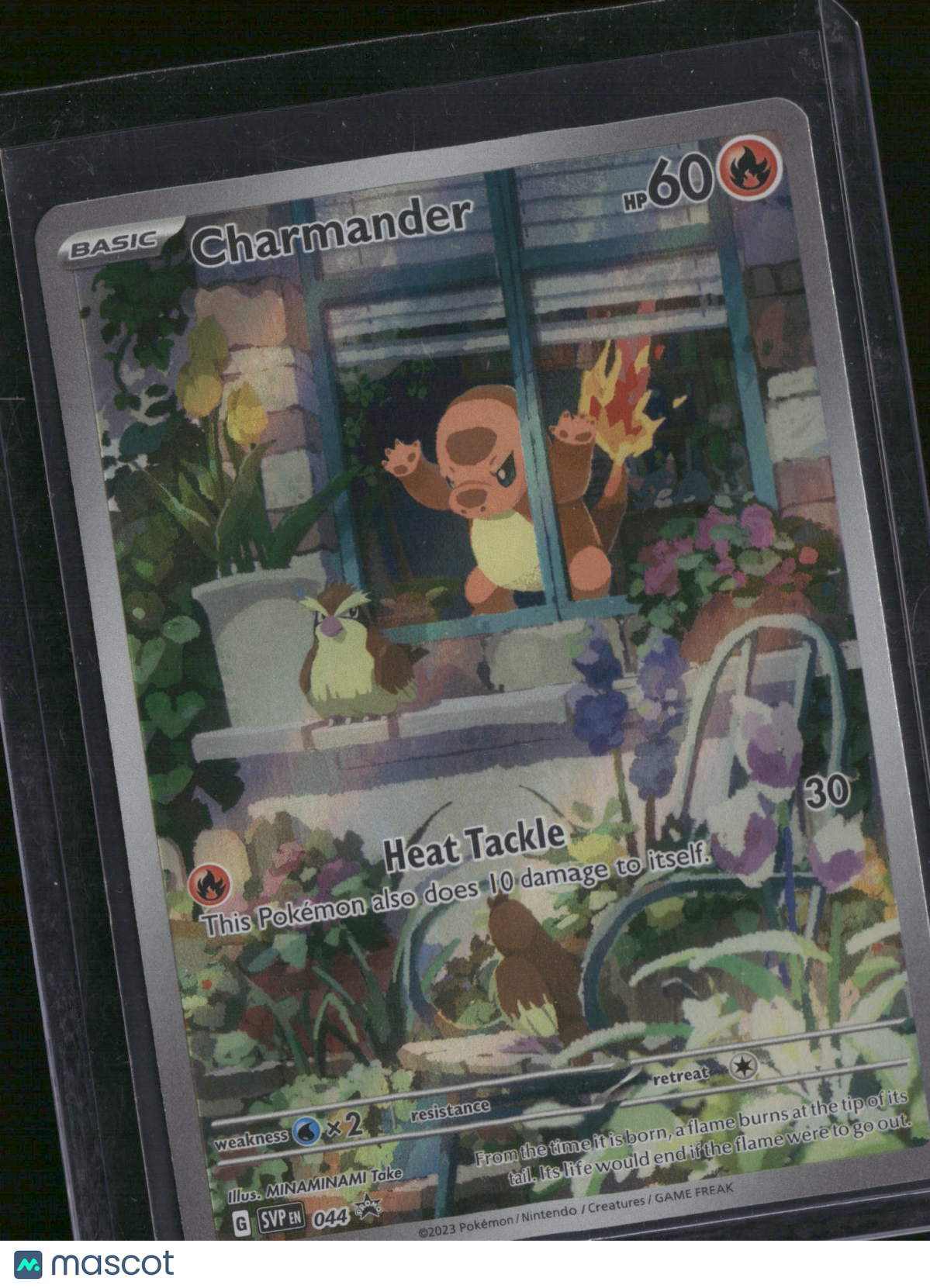 2023 Scarlet & Violet Charmander Holo Black Star Promo FA #SVP EN 044
