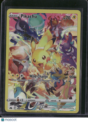 2023 Crown Zenith Pikachu Holo Secret Rare SR #160/159
