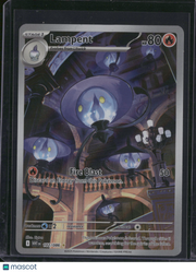 2025 Scarlet & Violet White Flare Lampent Holo Secret Rare #102/86