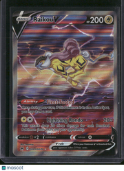 2023 Crown Zenith Raikou V Holo one gold star SAR #GG41/GG70