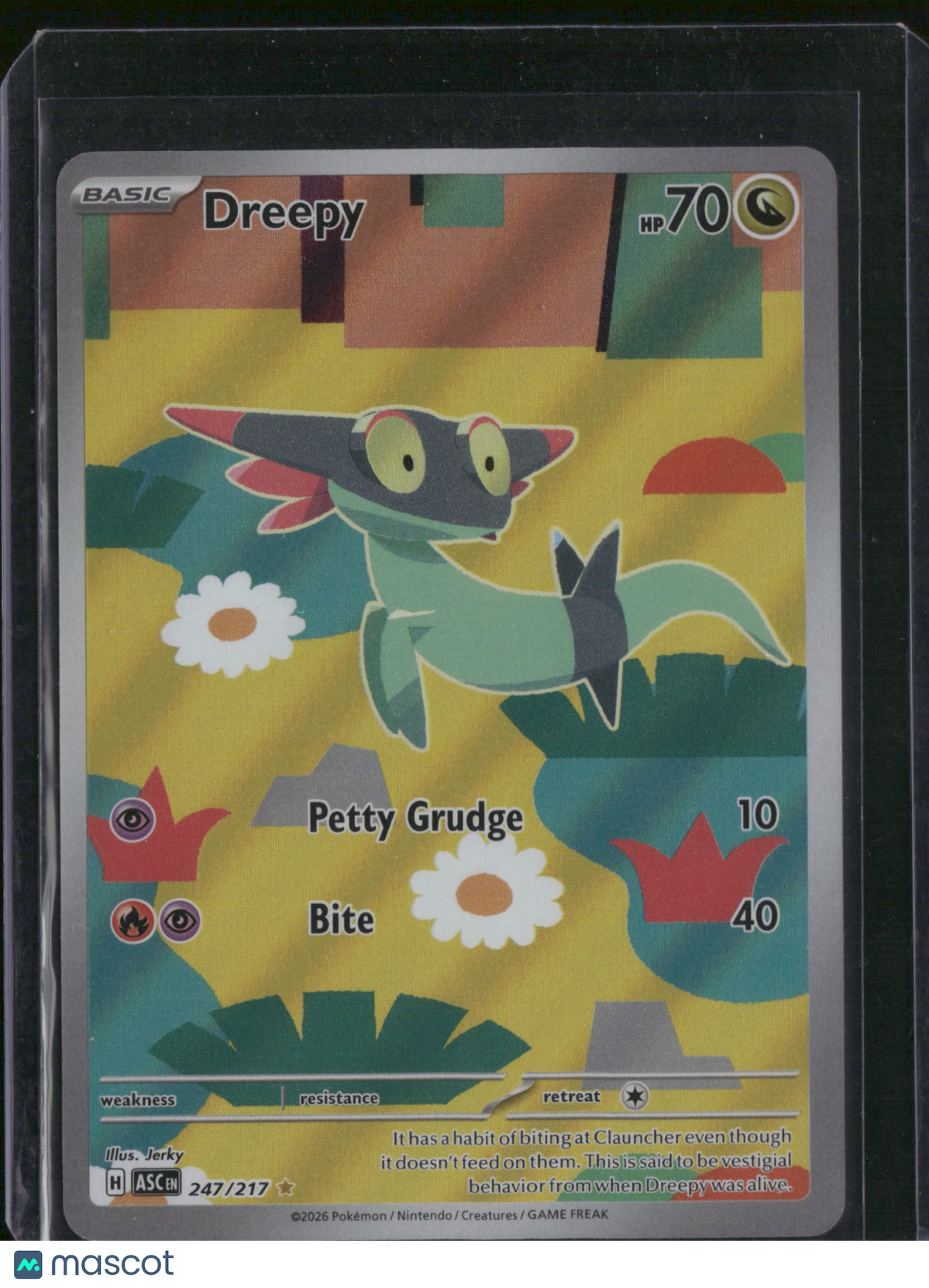2026 Mega Evolution – Ascended Heroes Dreepy Secret Rare #247/217
