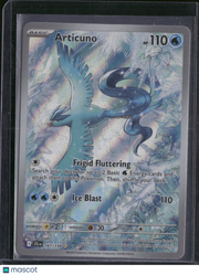 2025 Journey Together Articuno Holo Secret Rare #161/159