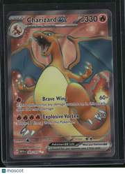 2023 Scarlet & Violet 151 Charizard EX Holo Secret Rare FA #183/165