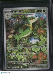 2025 Scarlet & Violet Black Bolt Servine Holo Secret Rare #88/86