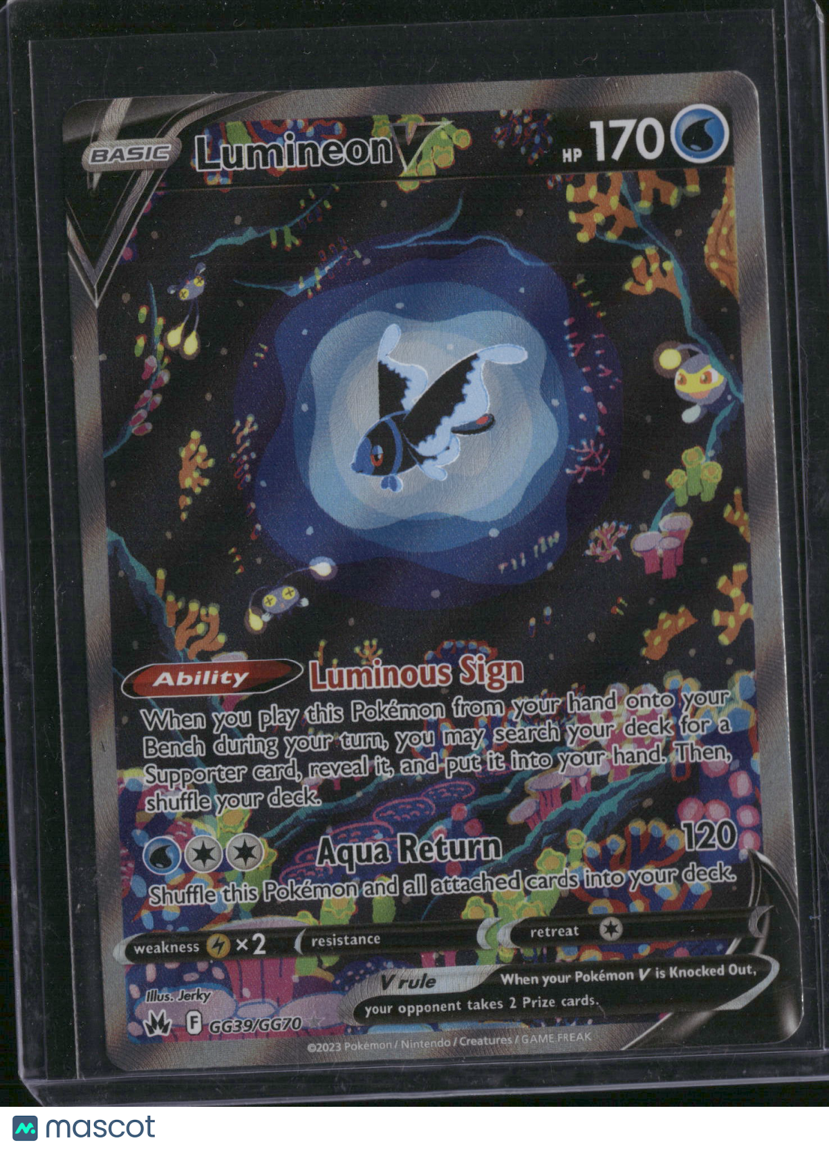 2023 Crown Zenith Lumineon V Holo SAR #GG39/GG70