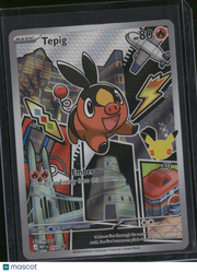 2026 Mega Evolution – Ascended Heroes Tepig Holo one gold star #050