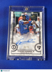 Vladimir Guerrero Jr. 2019 Topps Tribute #LA-VGJ /75 RC