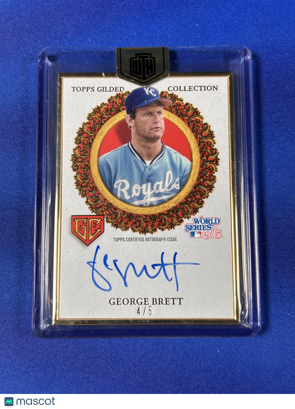 George Brett 2025 Topps Gilded Collection Gilded Champions #GC-GB /5