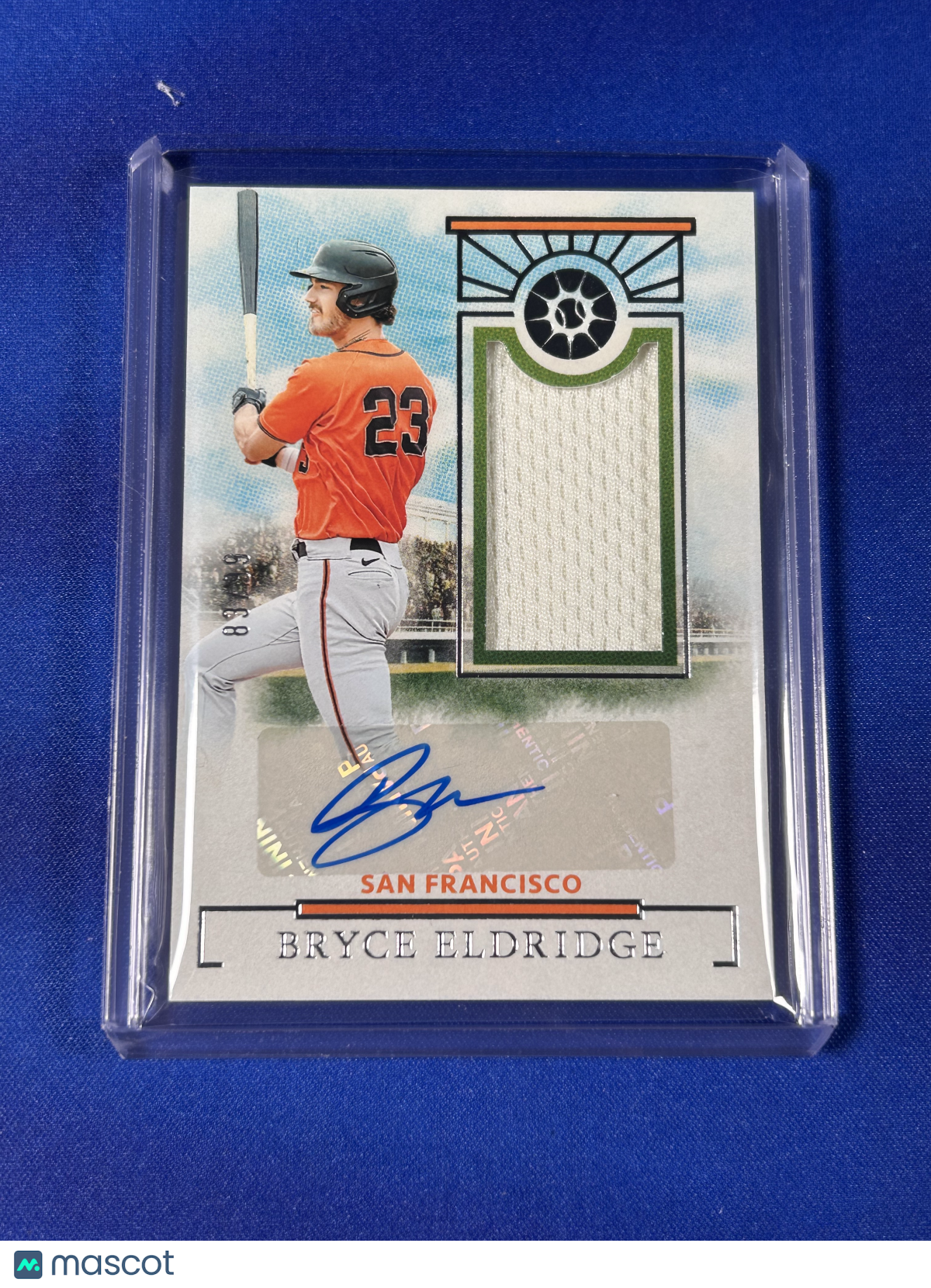 Bryce Eldridge 2024 Panini Boys of Summer #PMS-BE Authentic Memorabilia Memorabilia