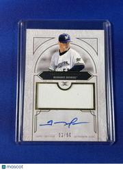Trevor Hoffman 2025 Topps Definitive Collection #DAR-TH /50 Definitive Autograph Relic Collection Game-Used Memorabilia