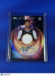 Ace Bailey 2025 Topps Midnight #RJA-AB Rookie Jersey Autograph RC Memorabilia
