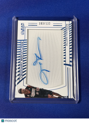Allen Iverson 2016 Panini Clear Vision Visionary Signatures #VS-AI /122