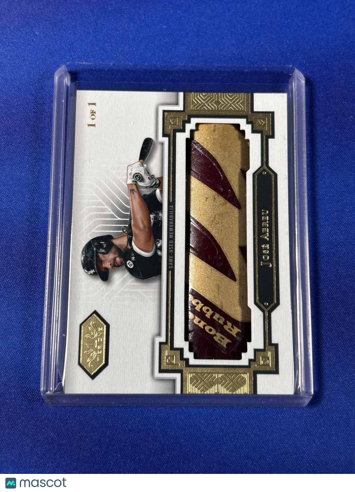 José Abreu 2023 Topps Tier One #LLR-JAB 1 of 1 /1 Limited Lumber Relic Card