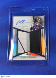 Charlie Condon 2025 Bowman's Best Baseball #PPA-CC /50 Prospect Patch Autograph Relic Card