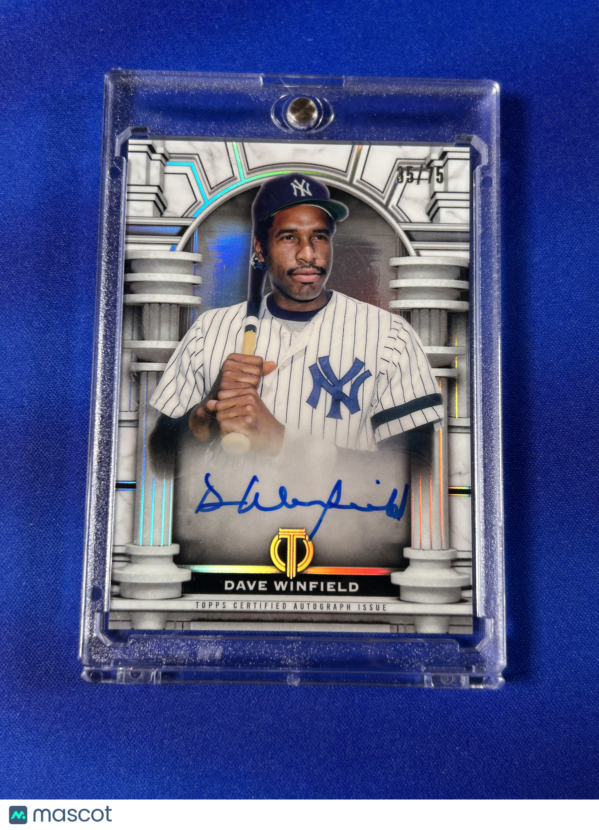 Dave Winfield 2023 Topps Tribute Olympus Autographs #OA-DW /75