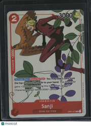 2022 Bandai One Piece Card Game Romance Dawn Sanji Standard Straw Hat Crew OP01-013