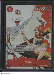 2022 Bandai One Piece Card Game Romance Dawn Nami Special Rare Alternate Art #OP01-016