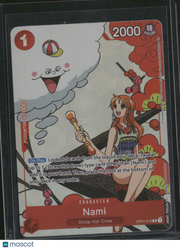 2022 One Piece Card Game Romance Dawn Nami Holo Alternate Art