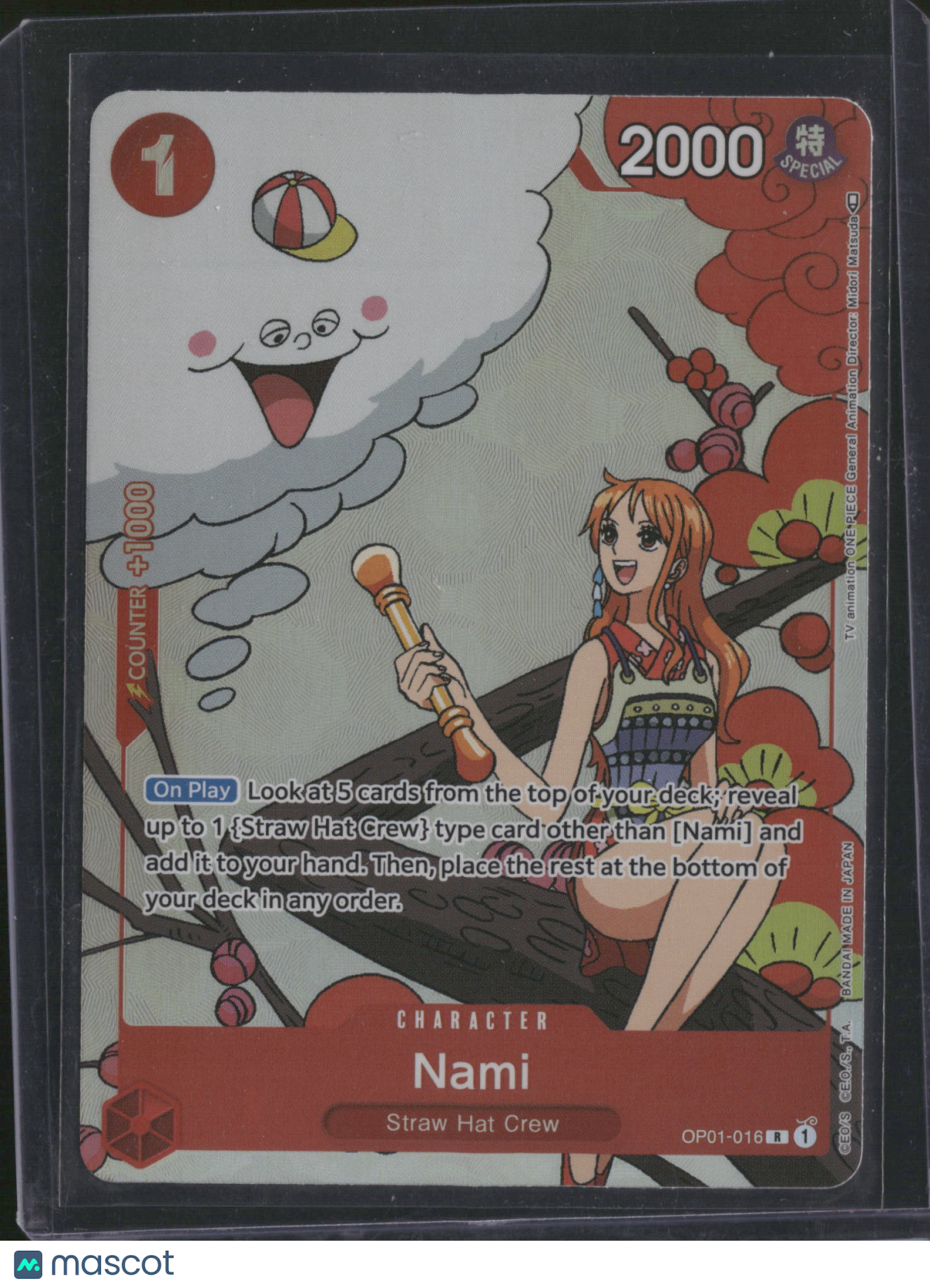 2022 One Piece Card Game Romance Dawn Nami Alternate Art
