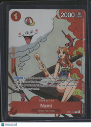 2022 One Piece Card Game Romance Dawn Nami Alternate Art