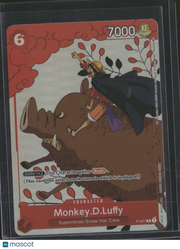 2022 One Piece Card Game Promo Monkey.D.Luffy P-001 Promo