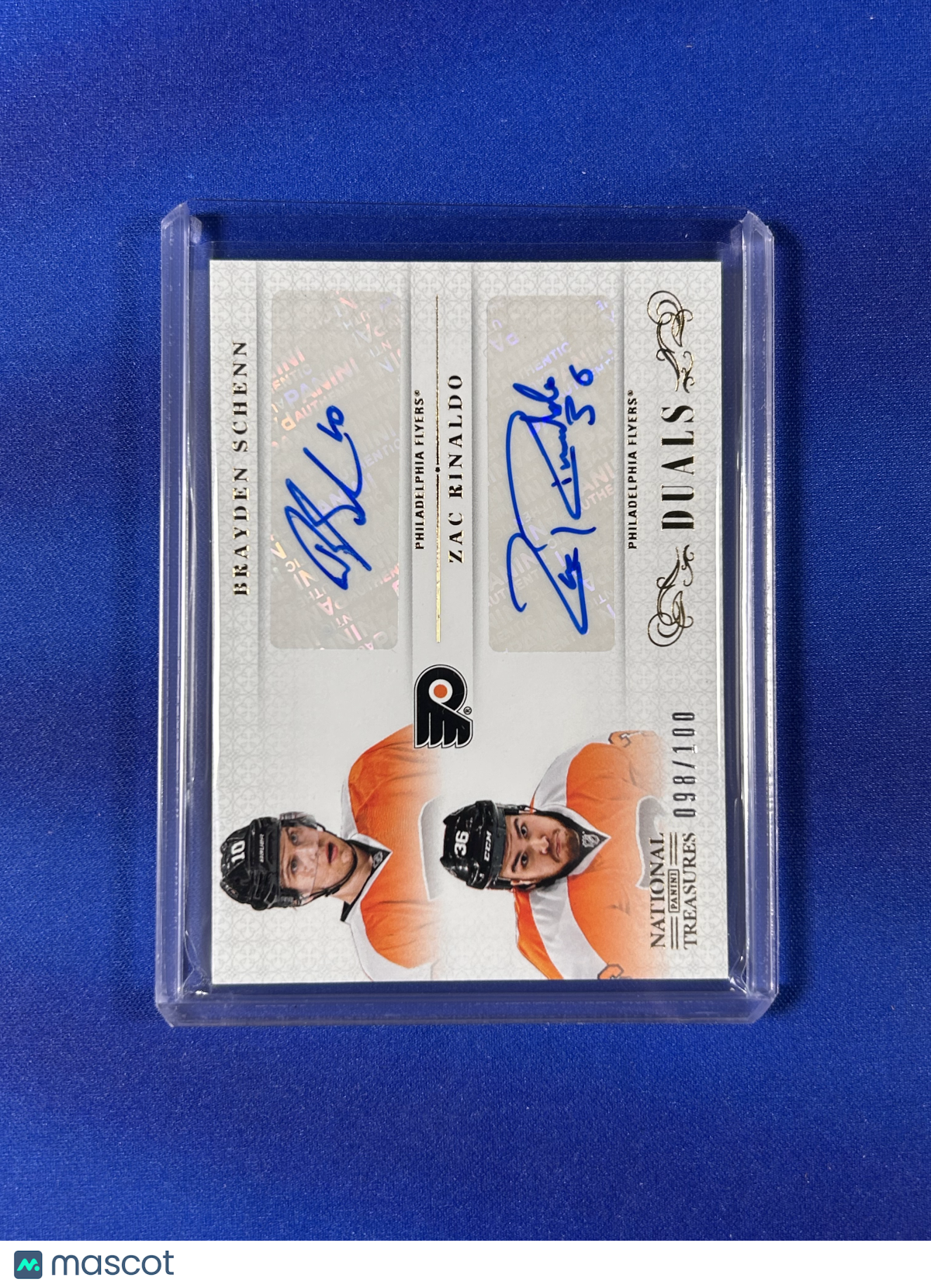 Brayden Schenn Zac Rinaldo 2014 Panini National Treasures Duals #D-SR /100