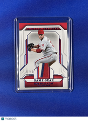 Roy Halladay 2025 Panini National Treasures Game Gear #GGS-RH /49 Game-worn/used material patch