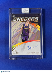 Dalton Knecht 2025 Panini One and One The Oneders Signatures #TOS-KNE RC