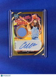 Caleb Wilson 2026 Bowman University Best Basketball Game Graphs #GG-CW Gold Refractor /50 Authentic Autograph Memorabilia