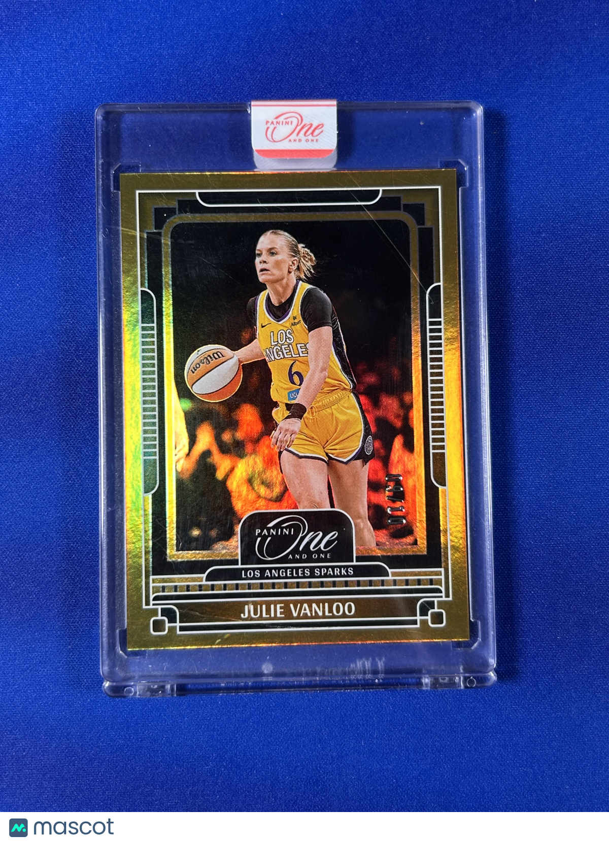 Julie Vanloo 2025 Panini One and One #95 Gold