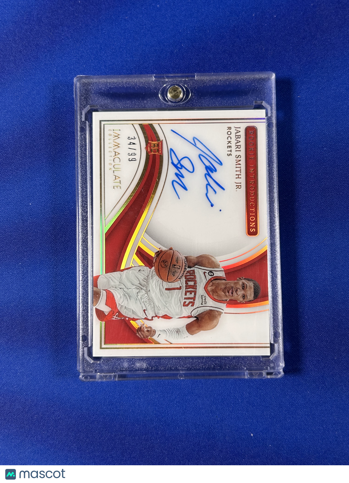 Jabari Smith Jr. 2023 Panini Immaculate Collection #IRI-JSJ /99