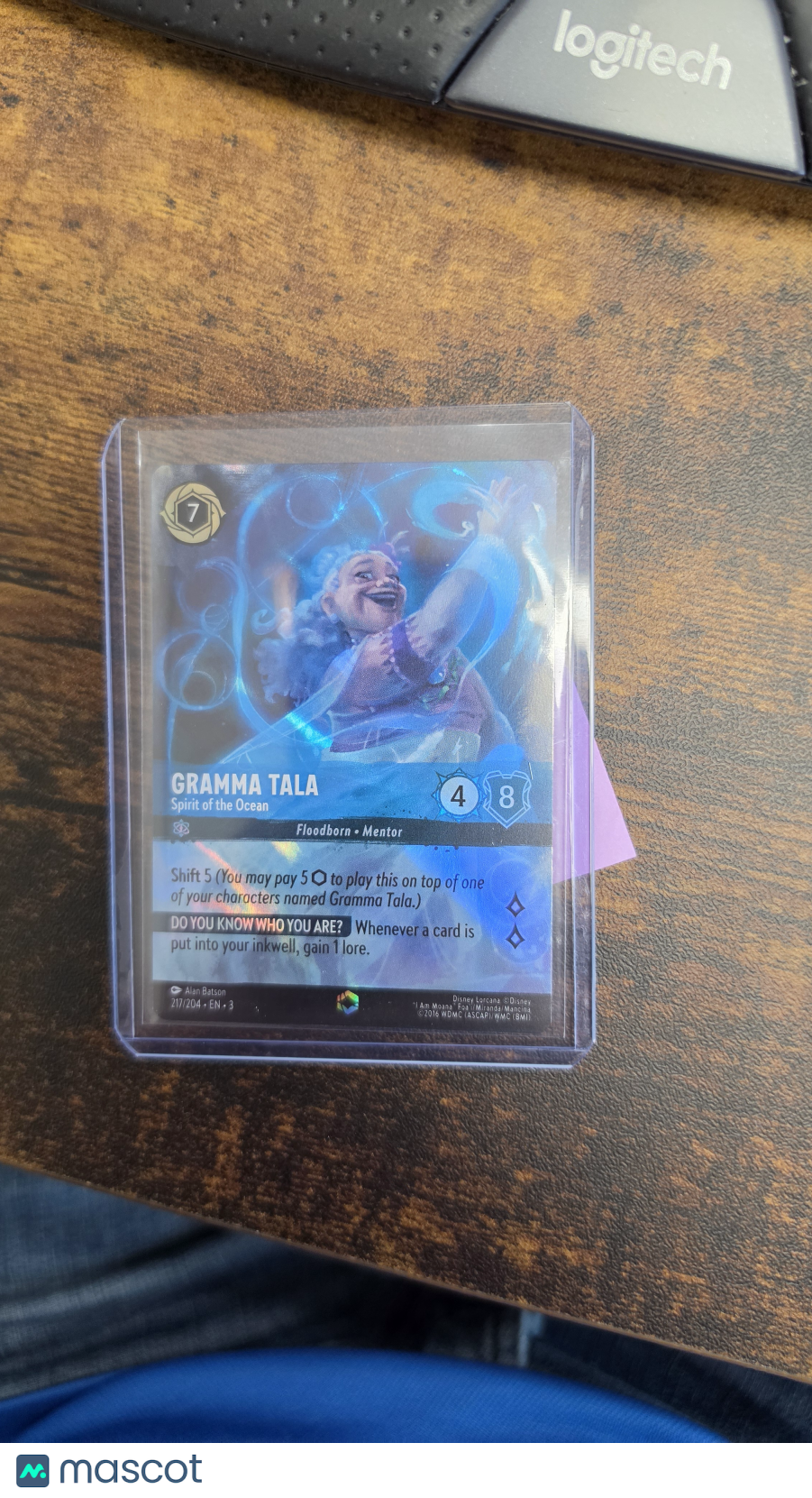2024 Disney Lorcana Into the Inklands Gramma Tala Foil Full Art Enchanted