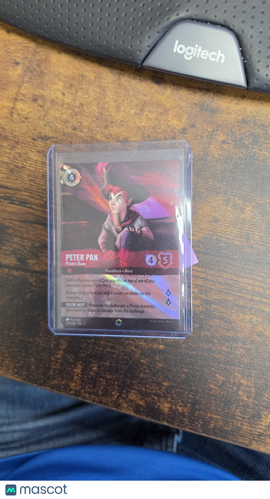 2024 Disney Lorcana Into the Inklands Peter Pan Foil Pirate's Bane Enchanted
