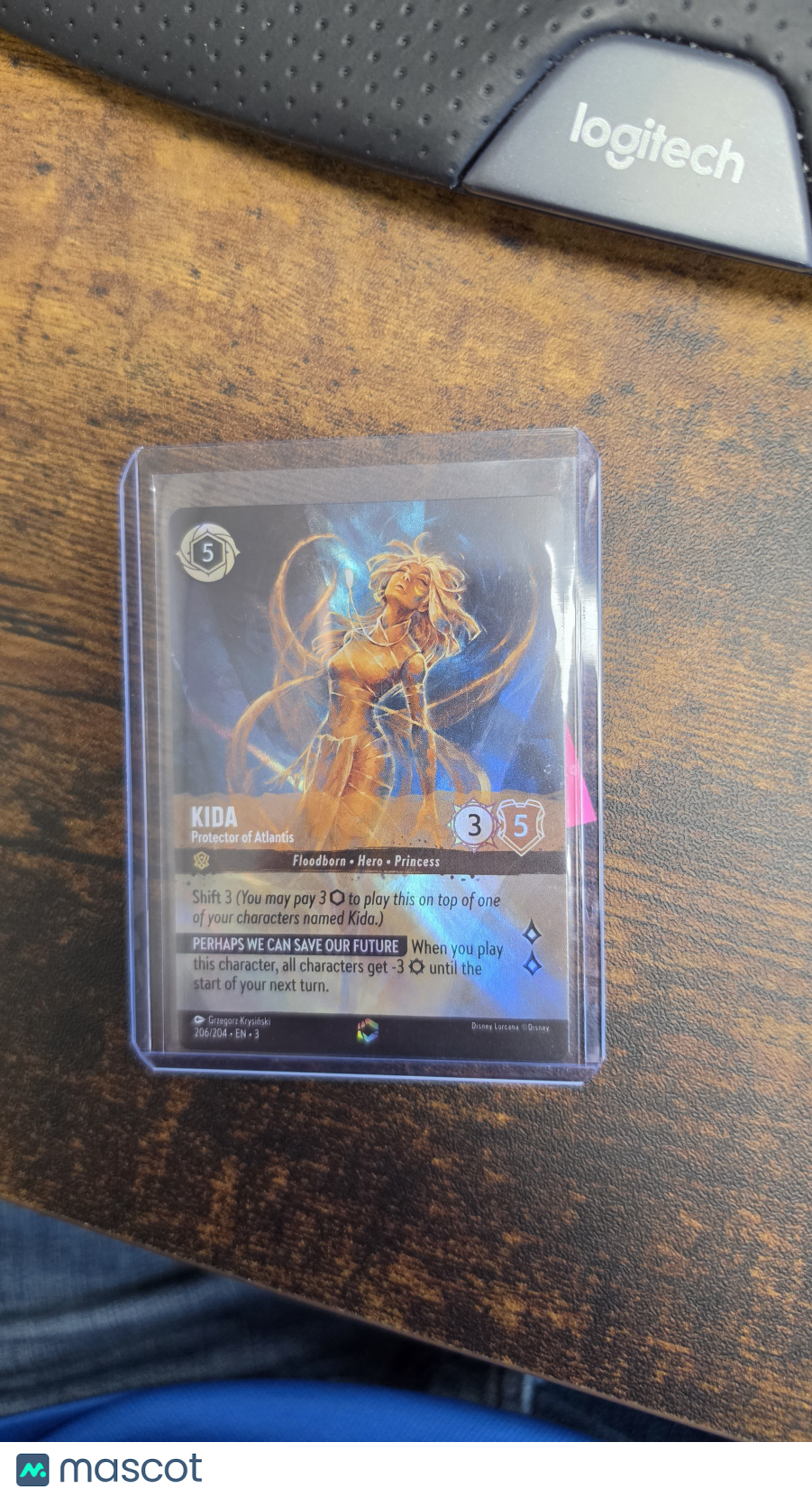2024 Ravensburger Disney Lorcana Into the Inklands Kida Foil Enchanted Rare