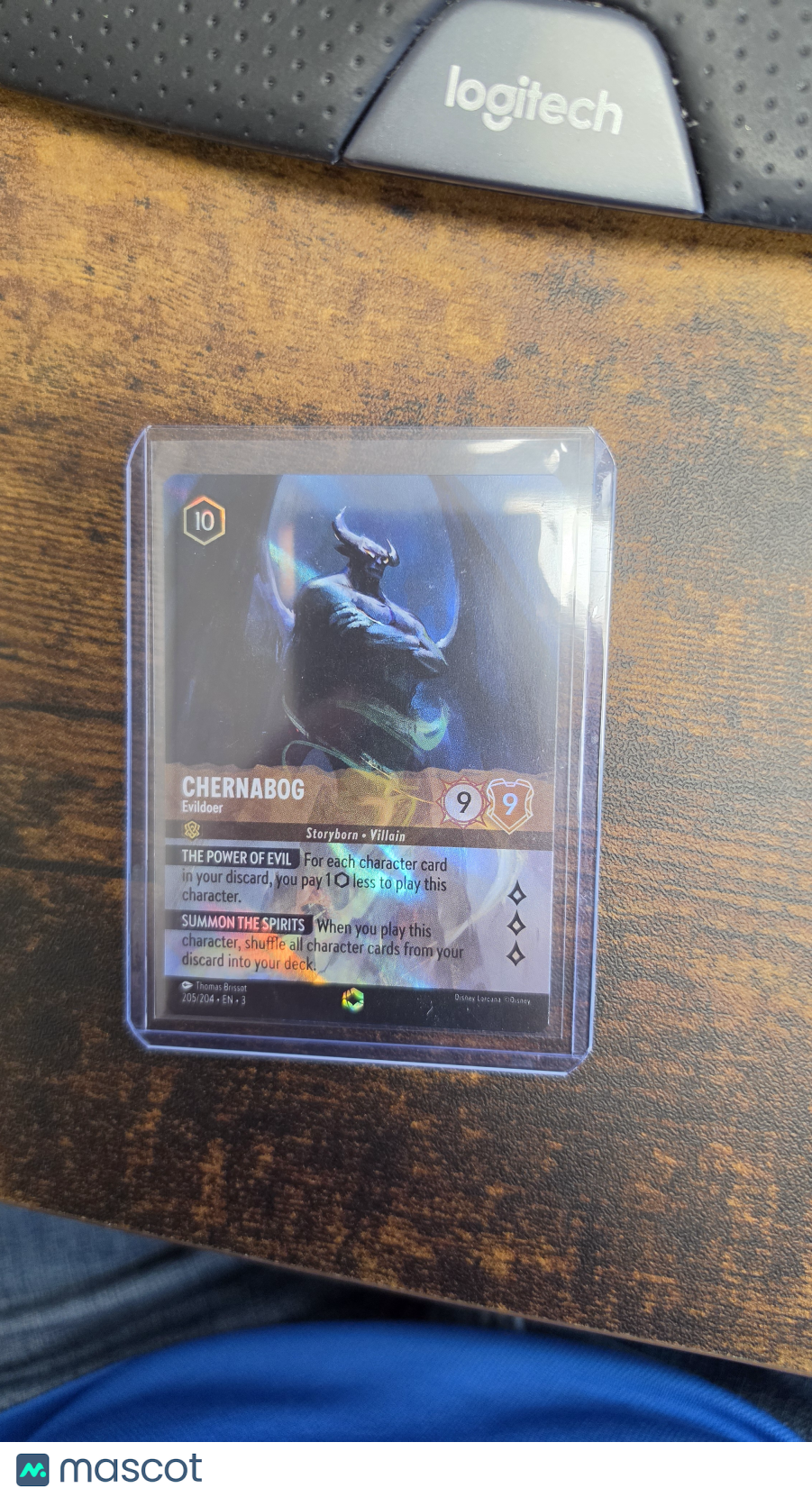 2024 Disney Lorcana Into the Inklands Chernabog Foil Villain Enchanted Storyborn